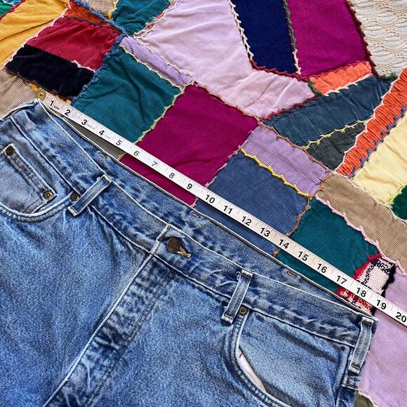 Carhartt Detroit Style Blanket Lined Blue Jeans 38Wx30L - Picture 6 of 8